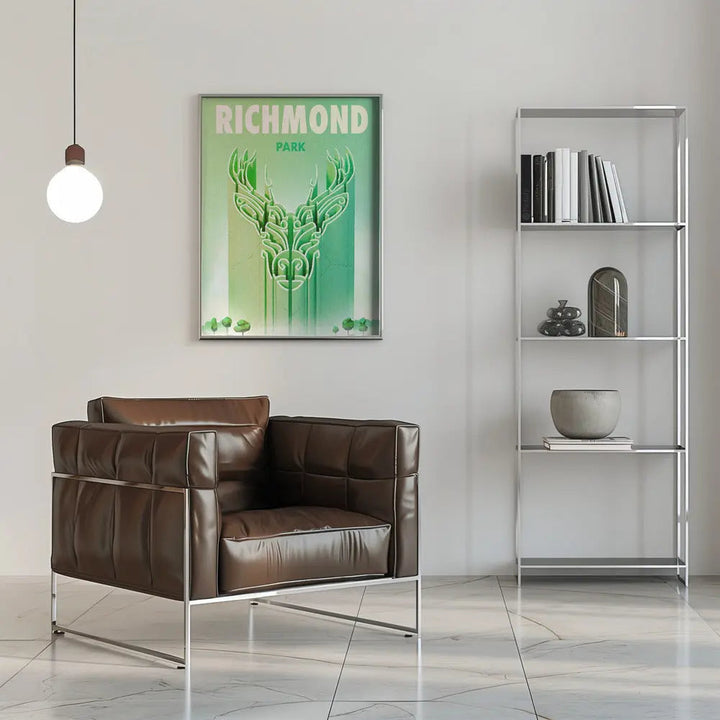 Richmond Park 7200x9600 - Stretched Canvas, Poster or Fine Art Print I Heart Wall Art