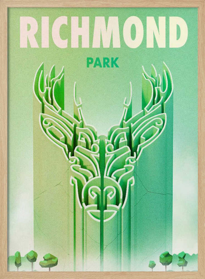 Richmond Park 7200x9600 - Stretched Canvas, Poster or Fine Art Print - I Heart Wall Art - Poster Print, Canvas Print or Framed Art Print