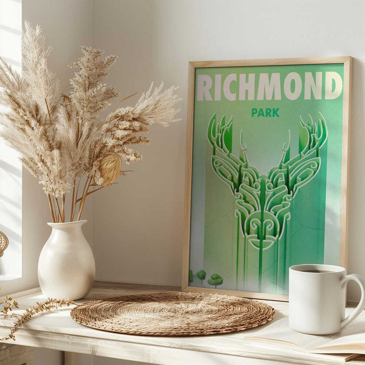 Richmond Park 7200x9600 - Stretched Canvas, Poster or Fine Art Print - I Heart Wall Art - Poster Print, Canvas Print or Framed Art Print