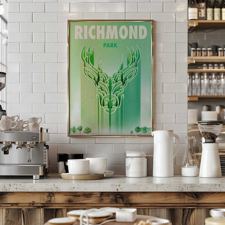 Richmond Park 7200x9600 - Stretched Canvas, Poster or Fine Art Print - I Heart Wall Art - Poster Print, Canvas Print or Framed Art Print