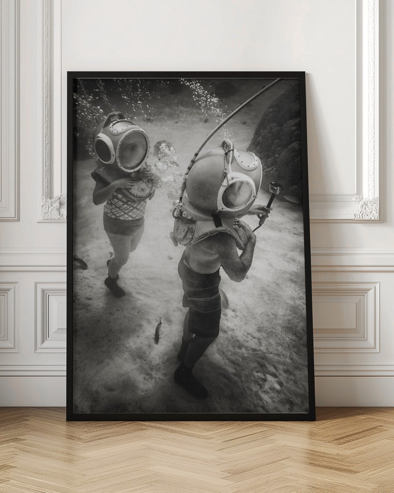 Ride clear water - Stretched Canvas, Poster or Fine Art Print I Heart Wall Art