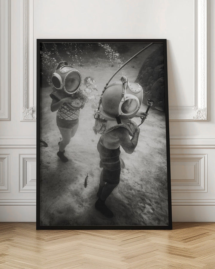 Ride clear water - Stretched Canvas, Poster or Fine Art Print I Heart Wall Art
