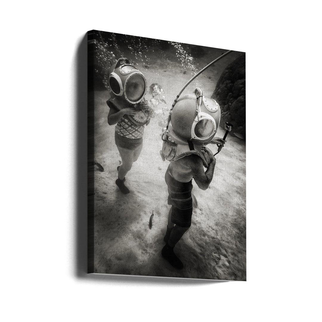 Ride clear water - Stretched Canvas, Poster or Fine Art Print I Heart Wall Art