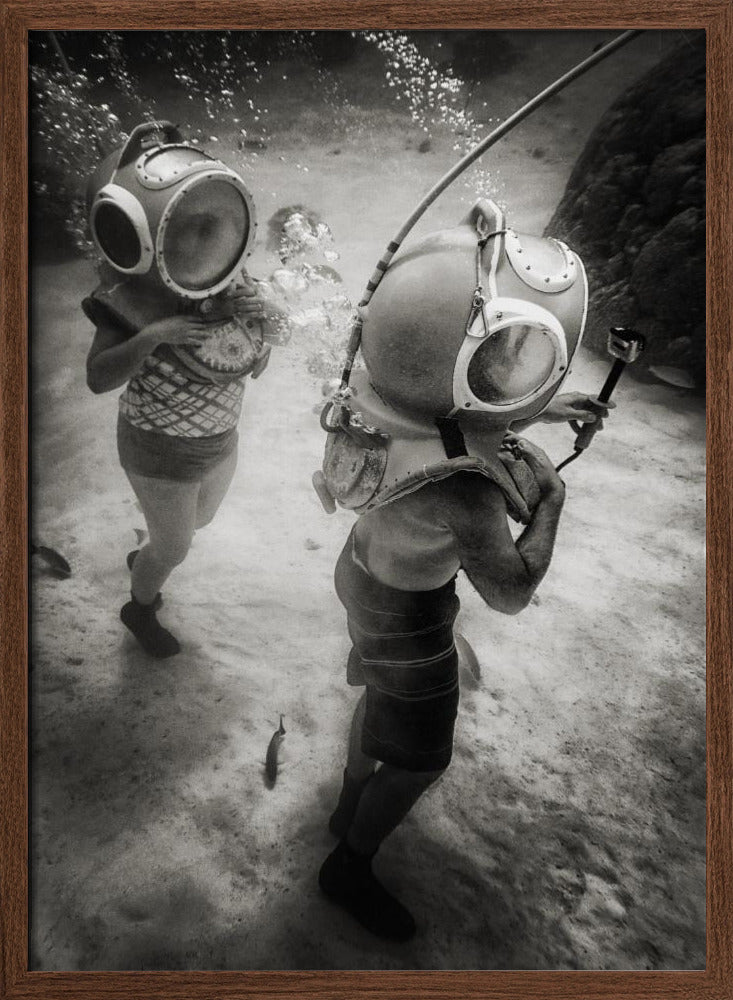 Ride clear water - Stretched Canvas, Poster or Fine Art Print I Heart Wall Art