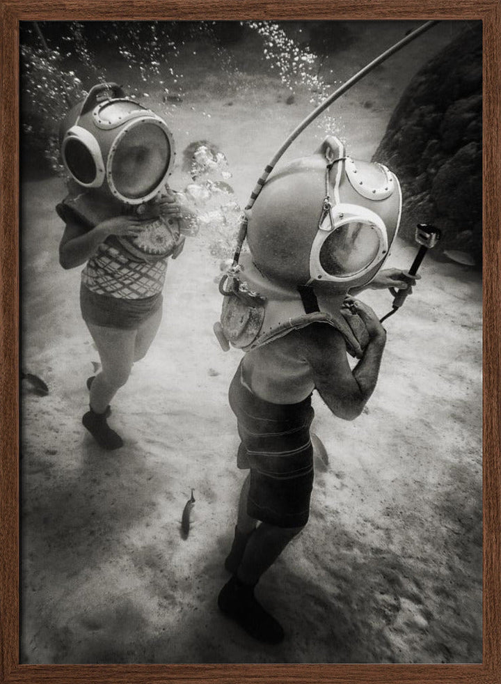 Ride clear water - Stretched Canvas, Poster or Fine Art Print I Heart Wall Art