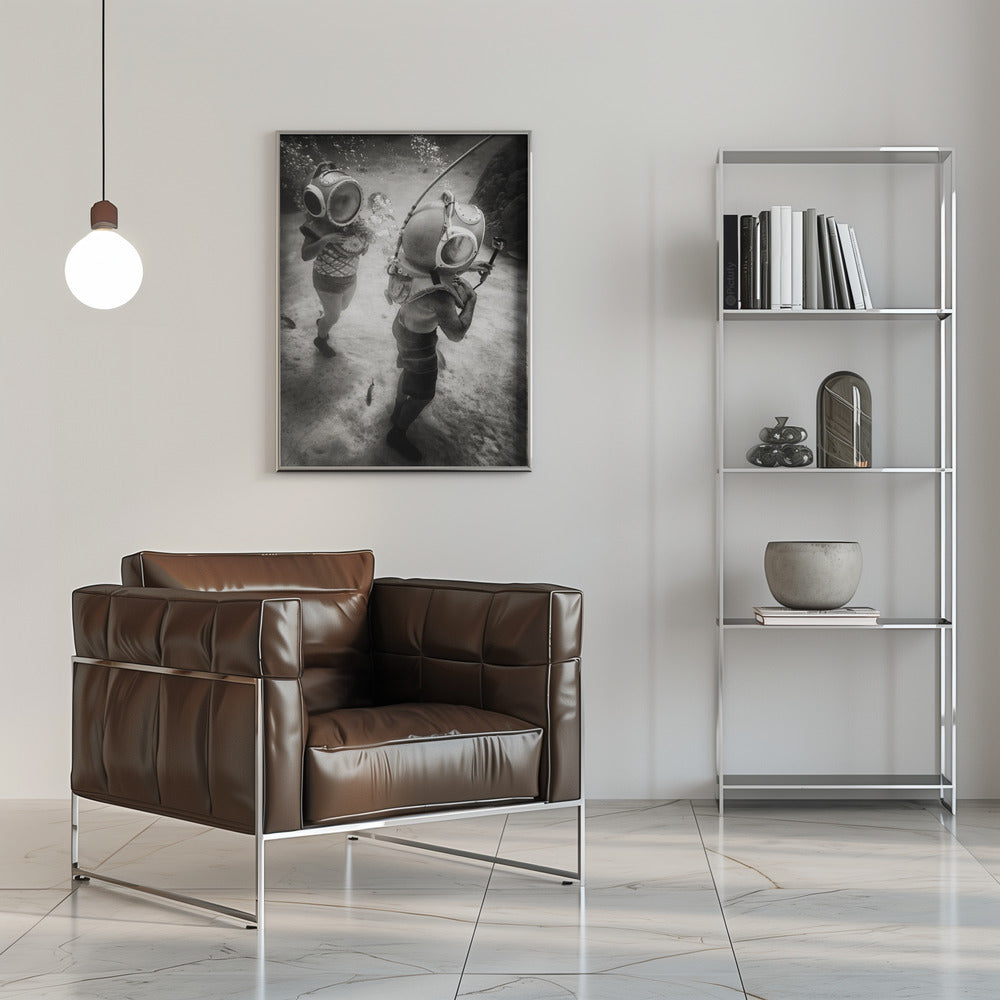 Ride clear water - Stretched Canvas, Poster or Fine Art Print I Heart Wall Art