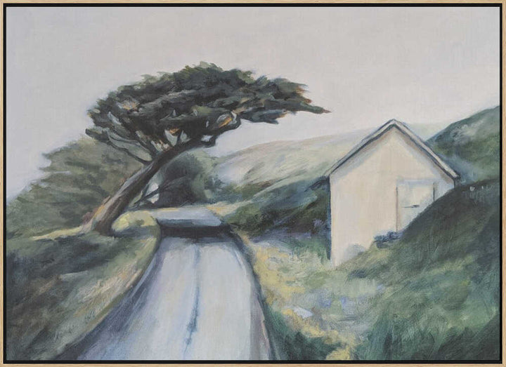 Road To Lighthouse - Stretched Canvas, Poster or Fine Art Print - I Heart Wall Art - Poster Print, Canvas Print or Framed Art Print