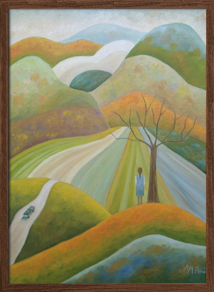 Road To Somewhere - Stretched Canvas, Poster or Fine Art Print I Heart Wall Art