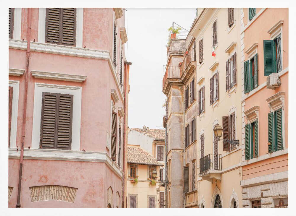 Rome City View - Stretched Canvas, Poster or Fine Art Print - I Heart Wall Art - Poster Print, Canvas Print or Framed Art Print