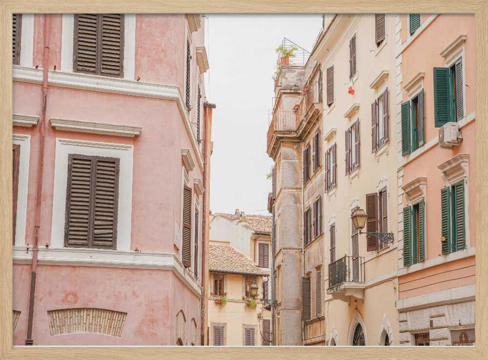 Rome City View - Stretched Canvas, Poster or Fine Art Print - I Heart Wall Art - Poster Print, Canvas Print or Framed Art Print