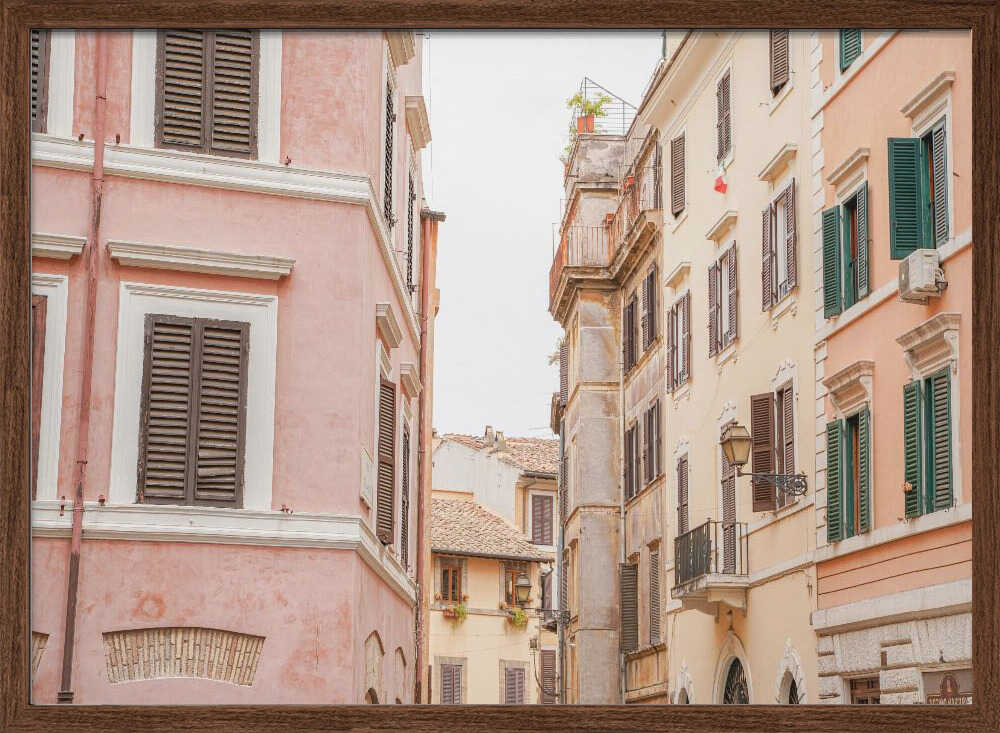 Rome City View - Stretched Canvas, Poster or Fine Art Print - I Heart Wall Art - Poster Print, Canvas Print or Framed Art Print