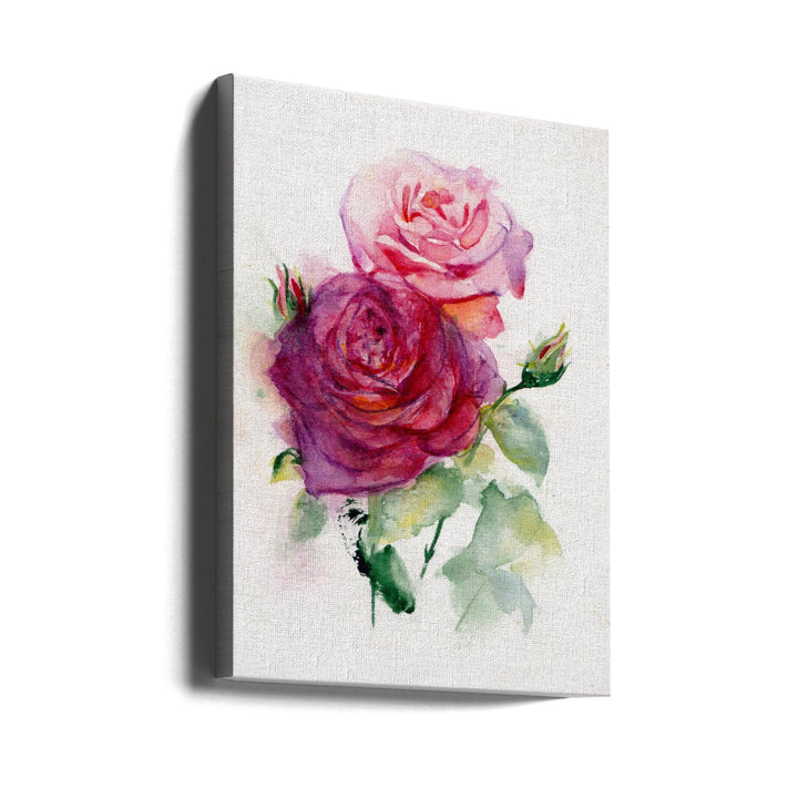 Rose June - Stretched Canvas, Poster or Fine Art Print I Heart Wall Art