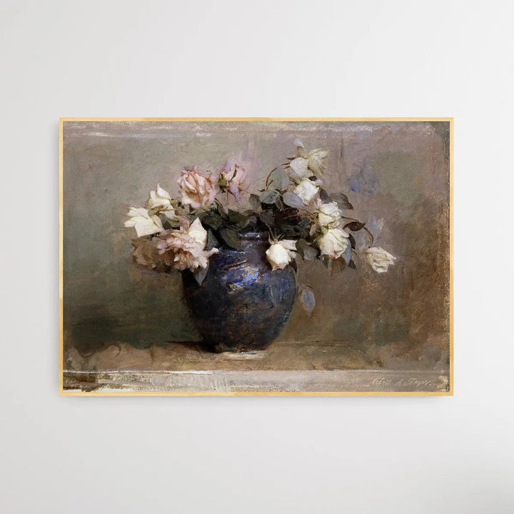 Roses (1890) by Abbott Handerson Thayer - I Heart Wall Art