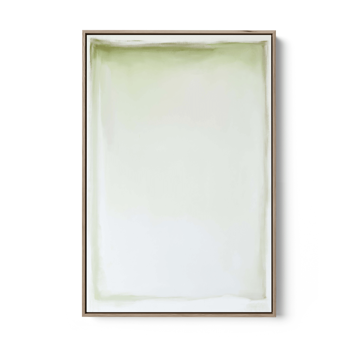 Rosyln - Green Modern Abstract Stretched Canvas or Wall Art Print - I Heart Wall Art - Poster Print, Canvas Print or Framed Art Print