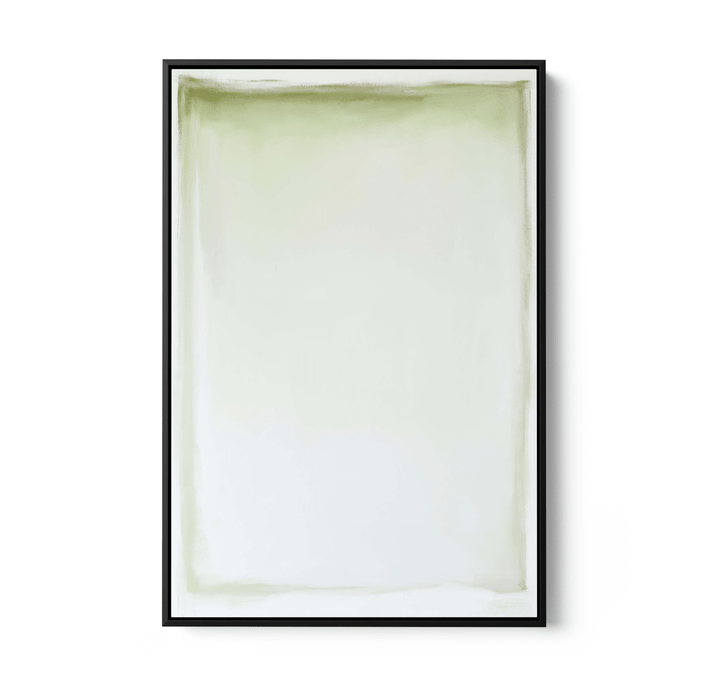 Rosyln - Green Modern Abstract Stretched Canvas or Wall Art Print - I Heart Wall Art - Poster Print, Canvas Print or Framed Art Print