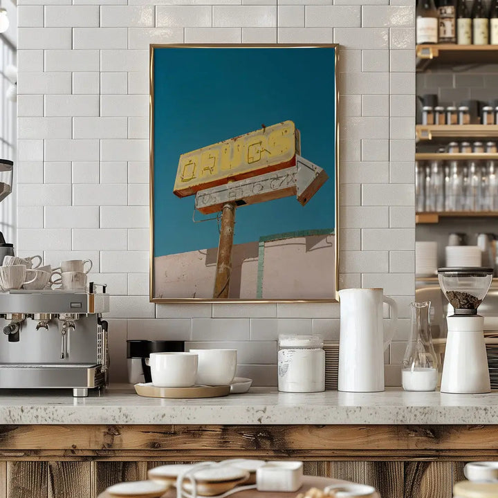 Route 66 II - Stretched Canvas, Poster or Fine Art Print I Heart Wall Art