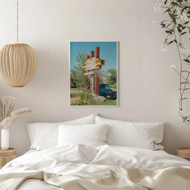 Route 66 III - Stretched Canvas, Poster or Fine Art Print I Heart Wall Art