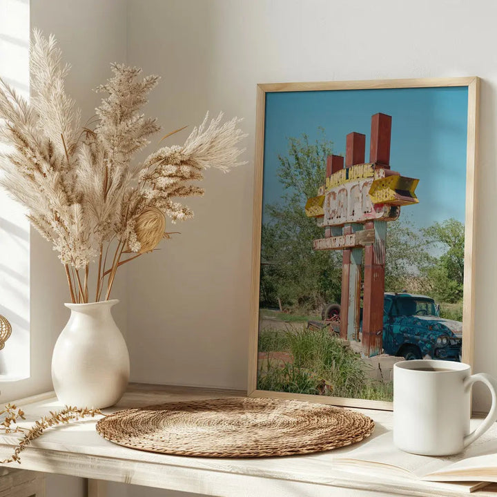 Route 66 III - Stretched Canvas, Poster or Fine Art Print I Heart Wall Art
