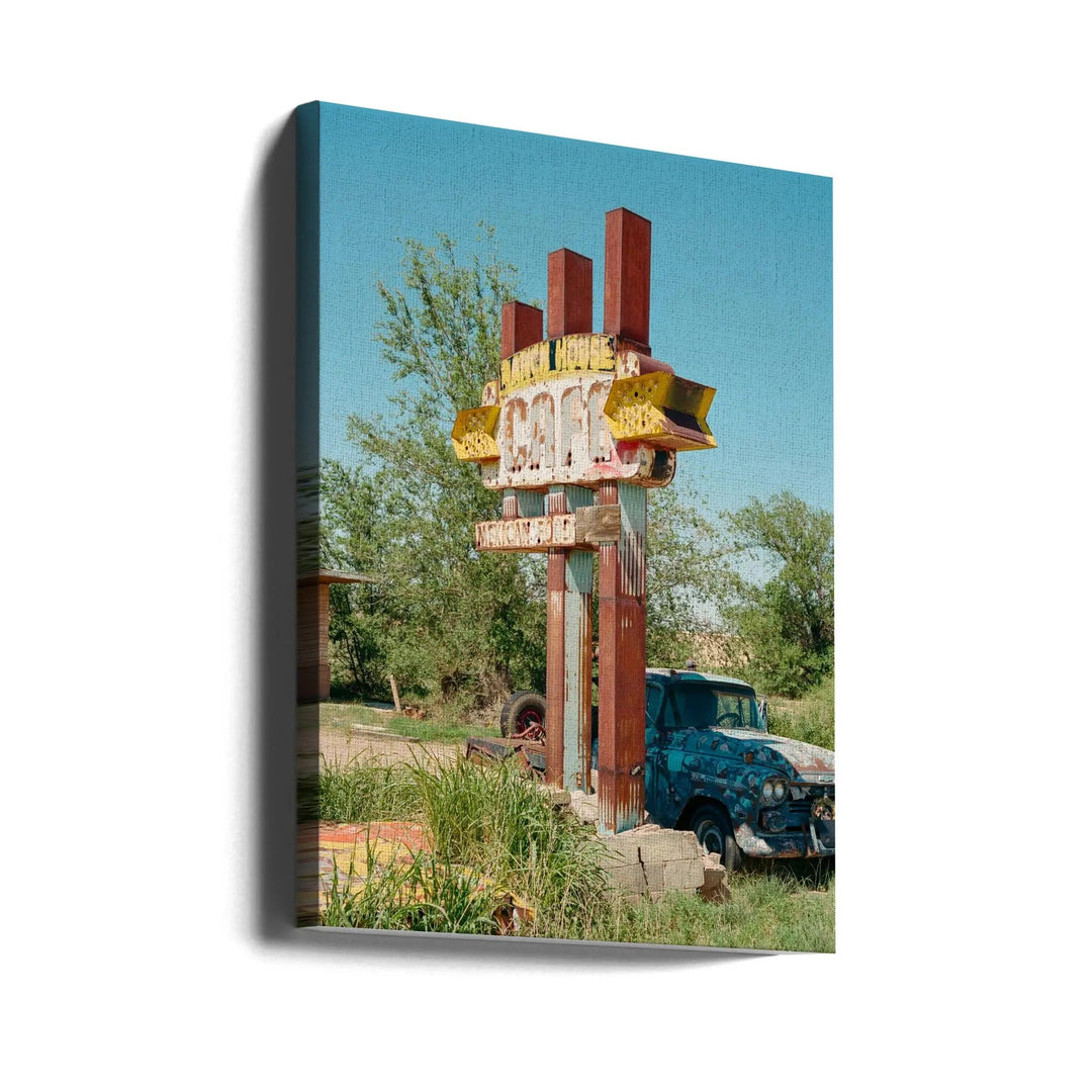 Route 66 III - Stretched Canvas, Poster or Fine Art Print I Heart Wall Art