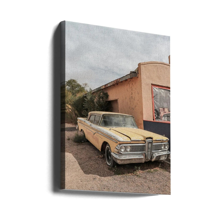 Route 66 Oldtimer - Stretched Canvas, Poster or Fine Art Print I Heart Wall Art