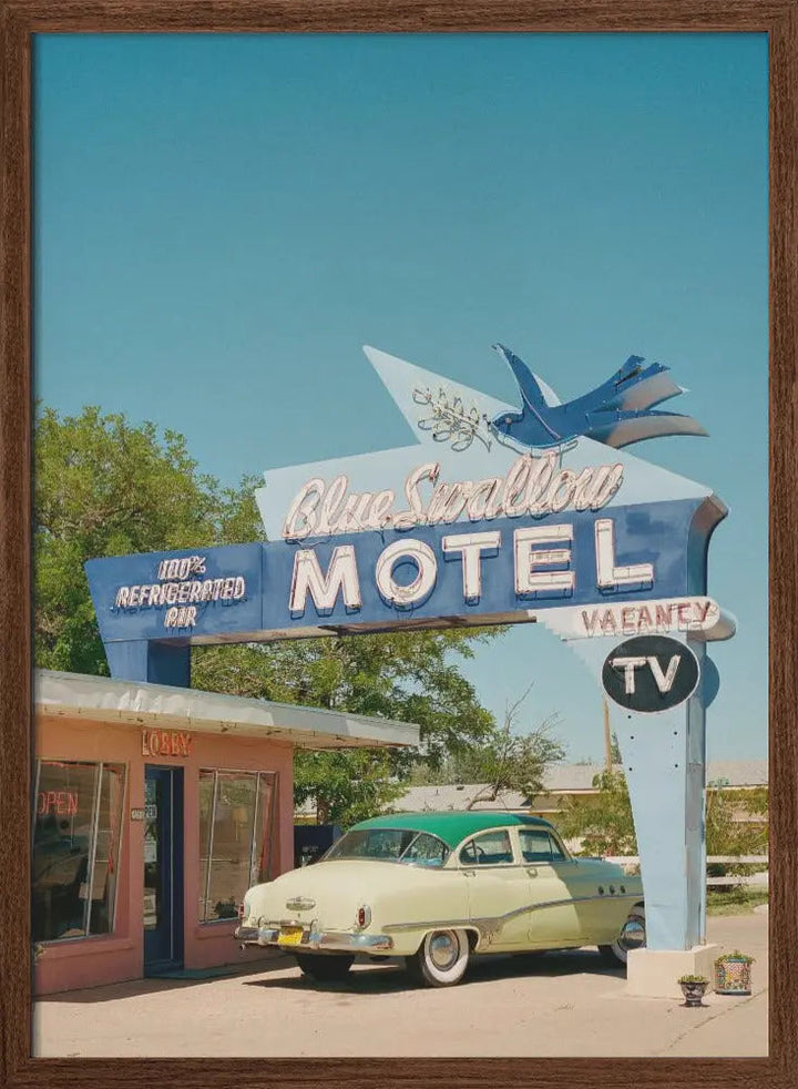 Route 66 - Stretched Canvas, Poster or Fine Art Print I Heart Wall Art