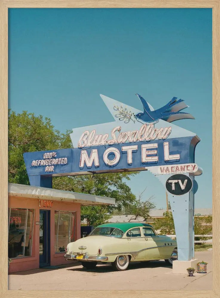 Route 66 - Stretched Canvas, Poster or Fine Art Print I Heart Wall Art