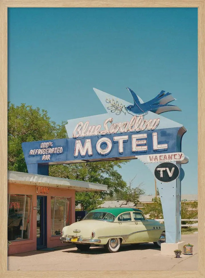 Route 66 - Stretched Canvas, Poster or Fine Art Print I Heart Wall Art