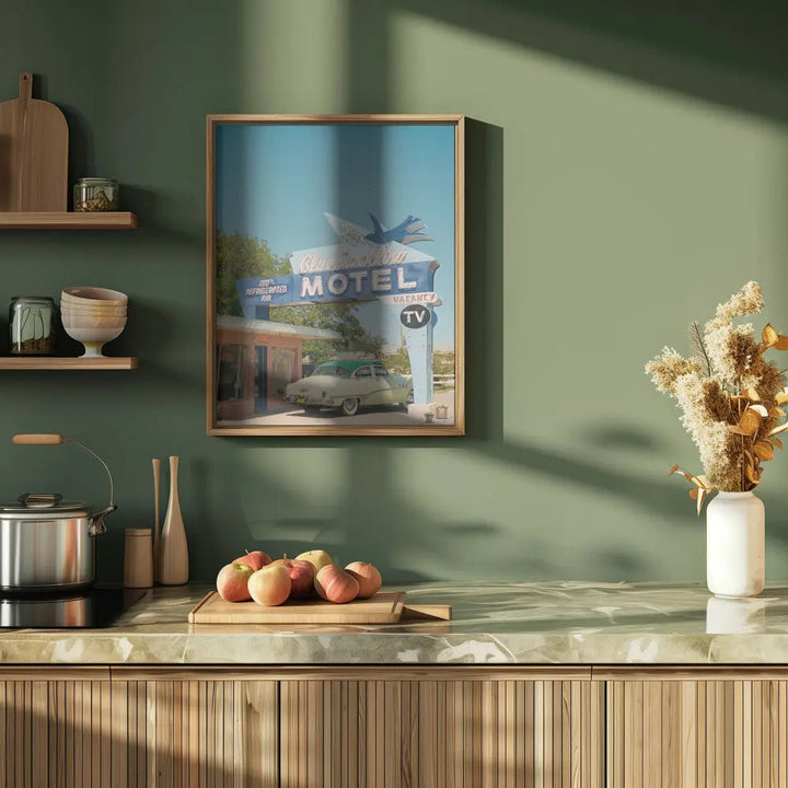 Route 66 - Stretched Canvas, Poster or Fine Art Print I Heart Wall Art