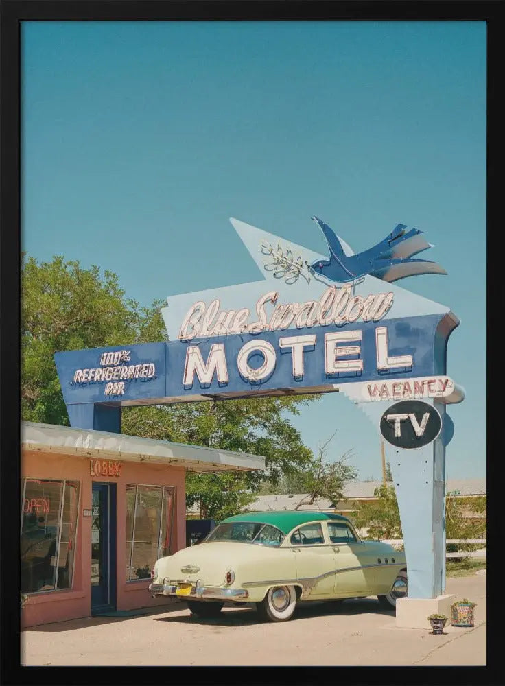 Route 66 - Stretched Canvas, Poster or Fine Art Print I Heart Wall Art