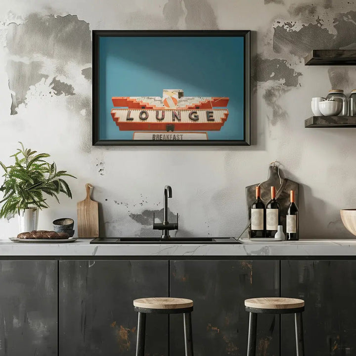 Route 66 V - Stretched Canvas, Poster or Fine Art Print I Heart Wall Art