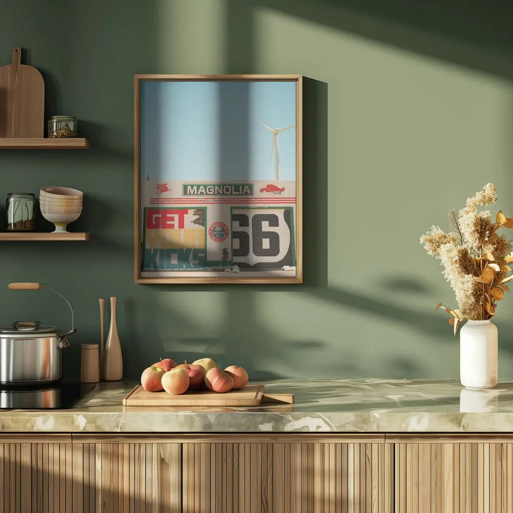 Route 66 VI - Stretched Canvas, Poster or Fine Art Print I Heart Wall Art