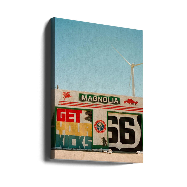 Route 66 VI - Stretched Canvas, Poster or Fine Art Print I Heart Wall Art