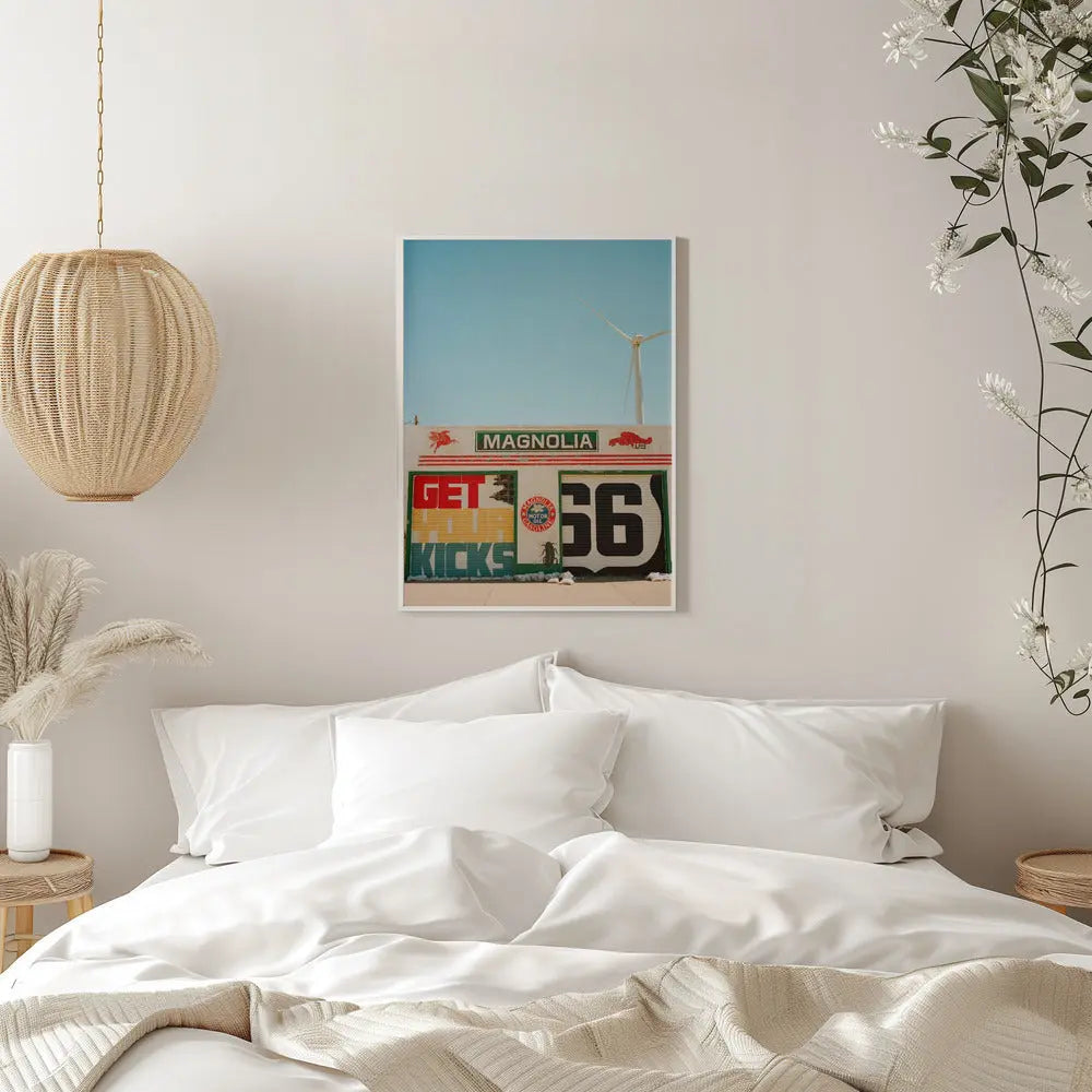 Route 66 VI - Stretched Canvas, Poster or Fine Art Print I Heart Wall Art