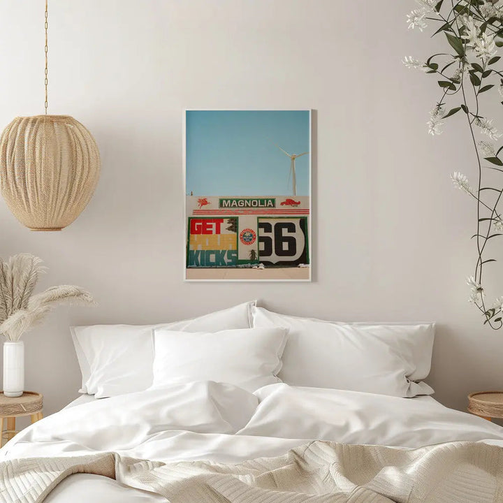 Route 66 VI - Stretched Canvas, Poster or Fine Art Print I Heart Wall Art