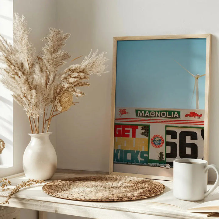 Route 66 VI - Stretched Canvas, Poster or Fine Art Print I Heart Wall Art