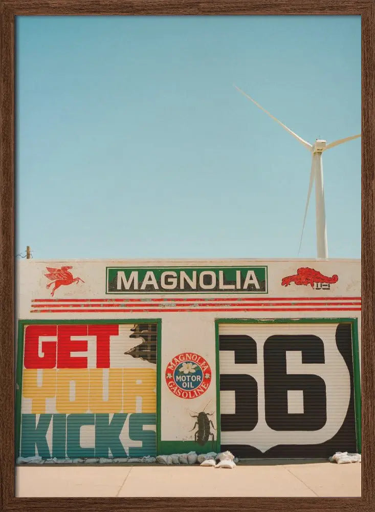 Route 66 VI - Stretched Canvas, Poster or Fine Art Print I Heart Wall Art