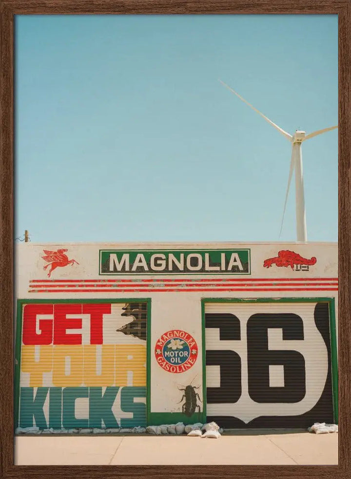 Route 66 VI - Stretched Canvas, Poster or Fine Art Print I Heart Wall Art