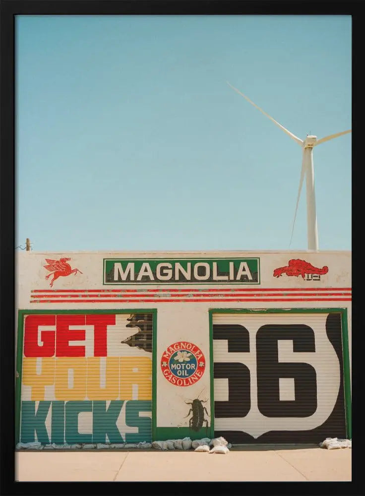 Route 66 VI - Stretched Canvas, Poster or Fine Art Print I Heart Wall Art