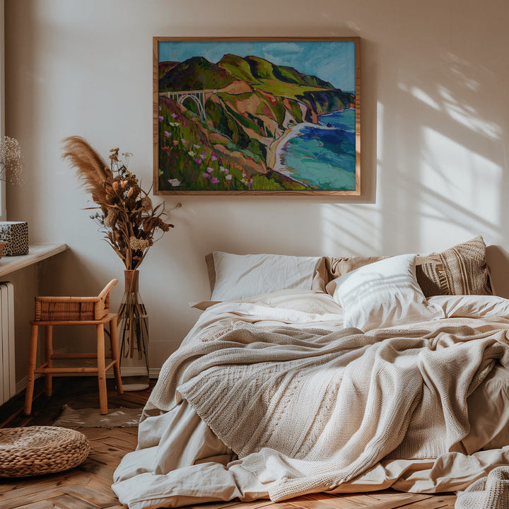 Route One Bridge - Stretched Canvas, Poster or Fine Art Print I Heart Wall Art