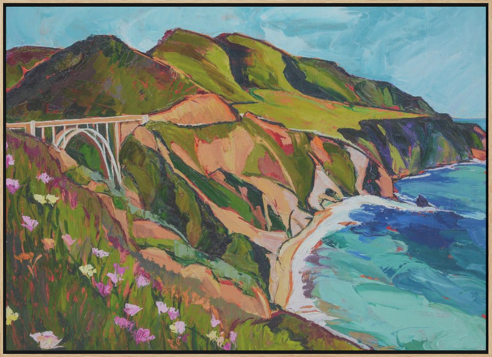Route One Bridge - Stretched Canvas, Poster or Fine Art Print I Heart Wall Art