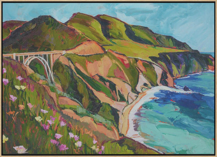 Route One Bridge - Stretched Canvas, Poster or Fine Art Print I Heart Wall Art