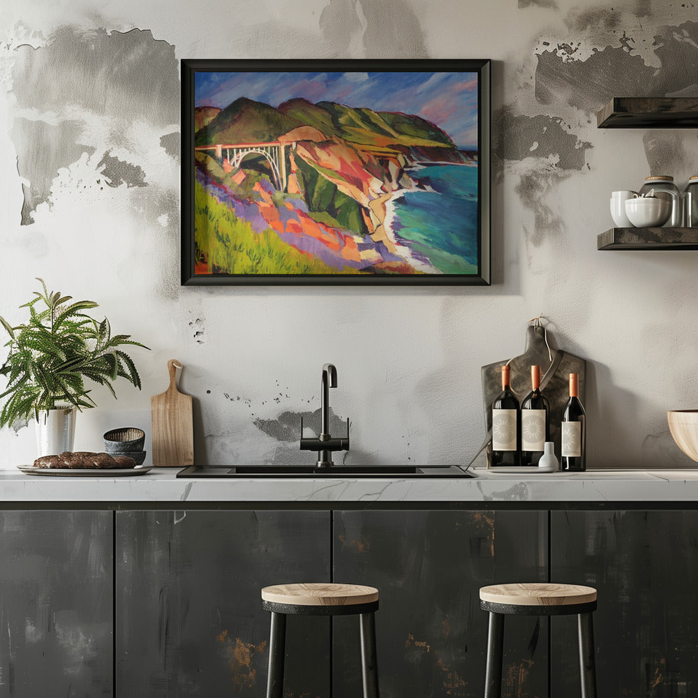 Route One - Stretched Canvas, Poster or Fine Art Print I Heart Wall Art