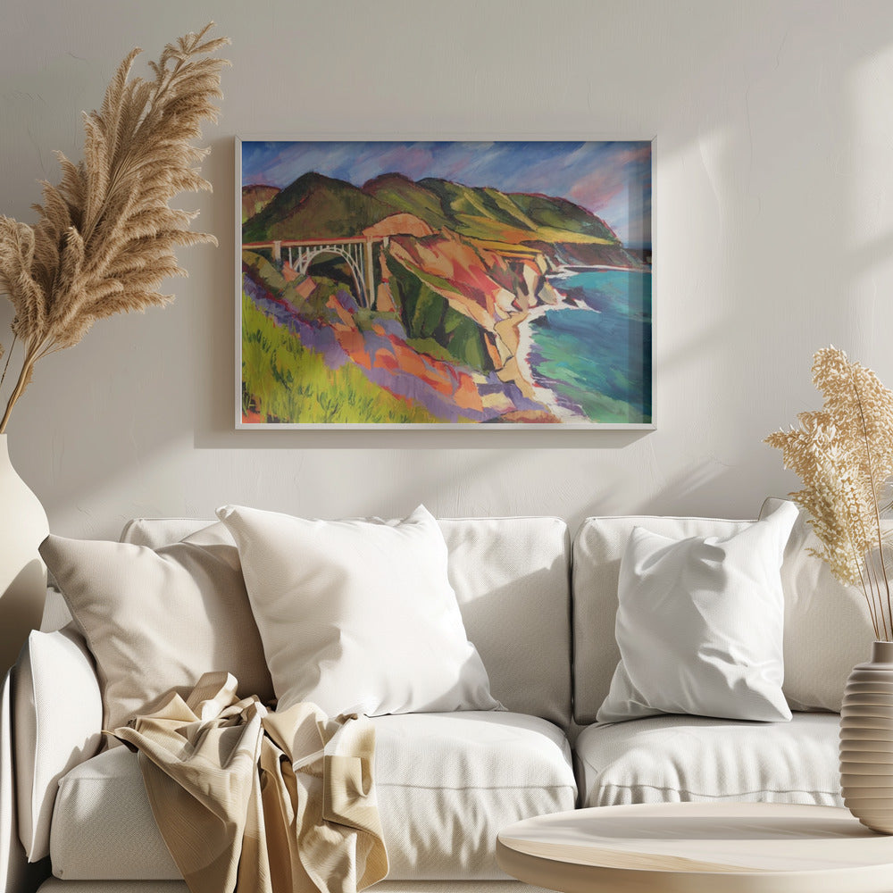 Route One - Stretched Canvas, Poster or Fine Art Print I Heart Wall Art