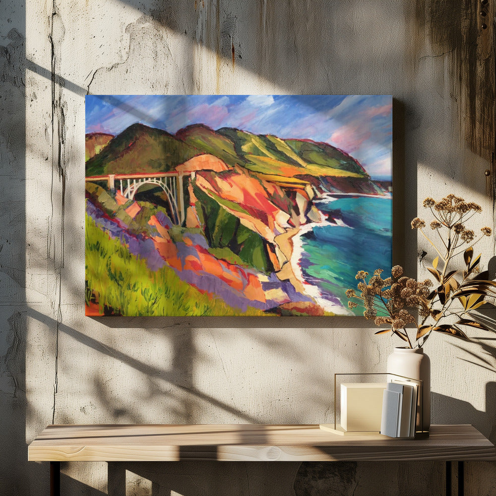 Route One - Stretched Canvas, Poster or Fine Art Print I Heart Wall Art