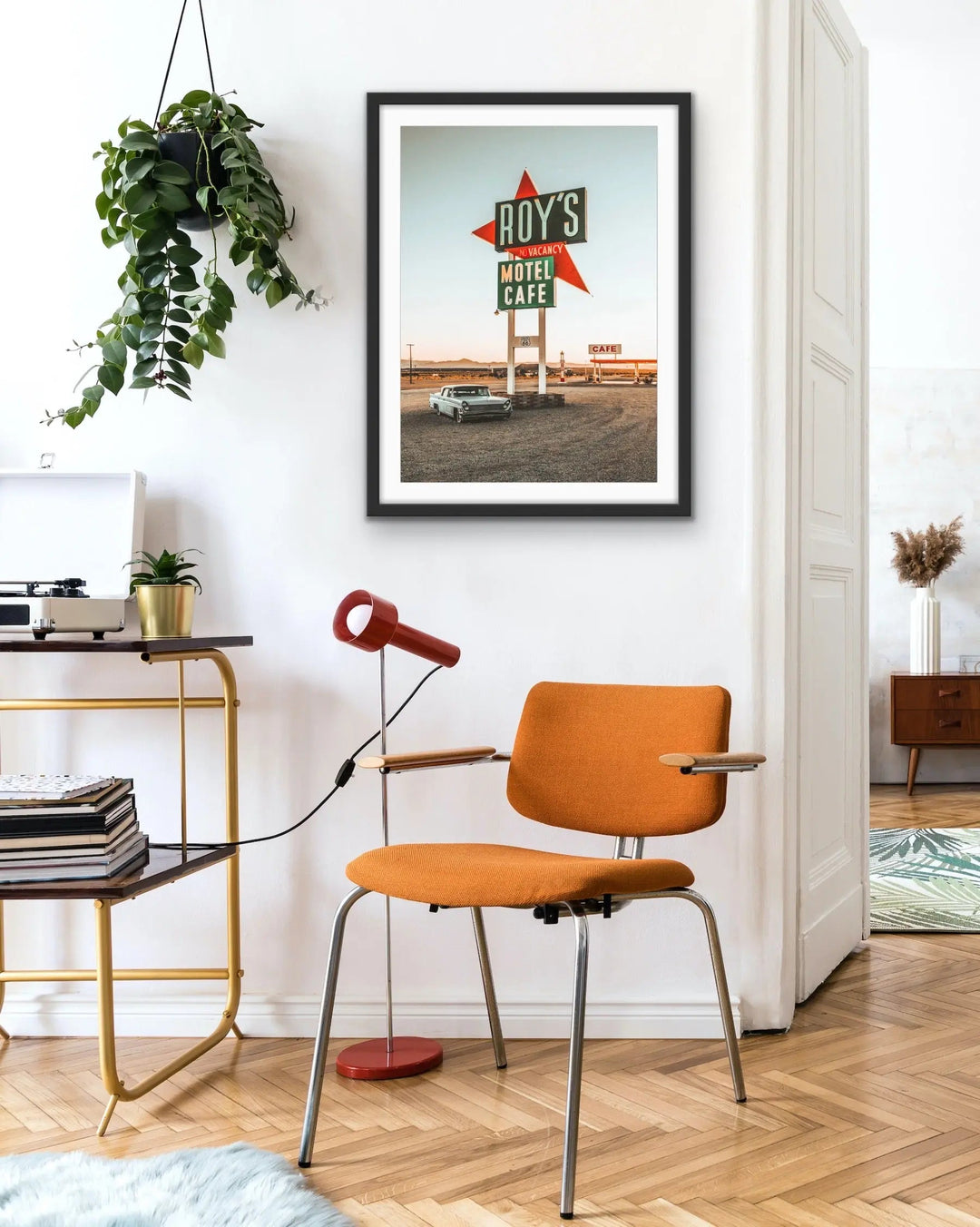 Roys Motel - Vintage Mid Century Retro Route 66 Photographic Print - I Heart Wall Art