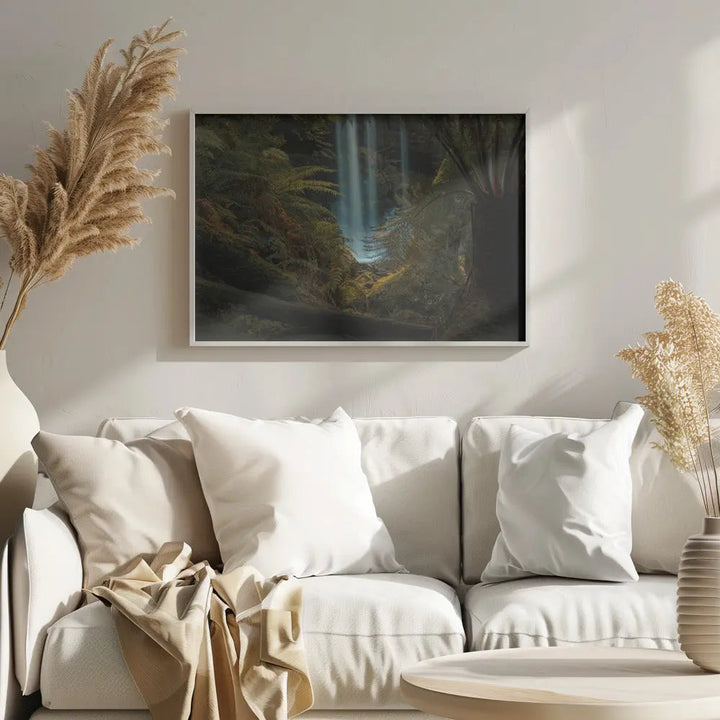 Russel falls, Tasmania - Stretched Canvas, Poster or Fine Art Print I Heart Wall Art