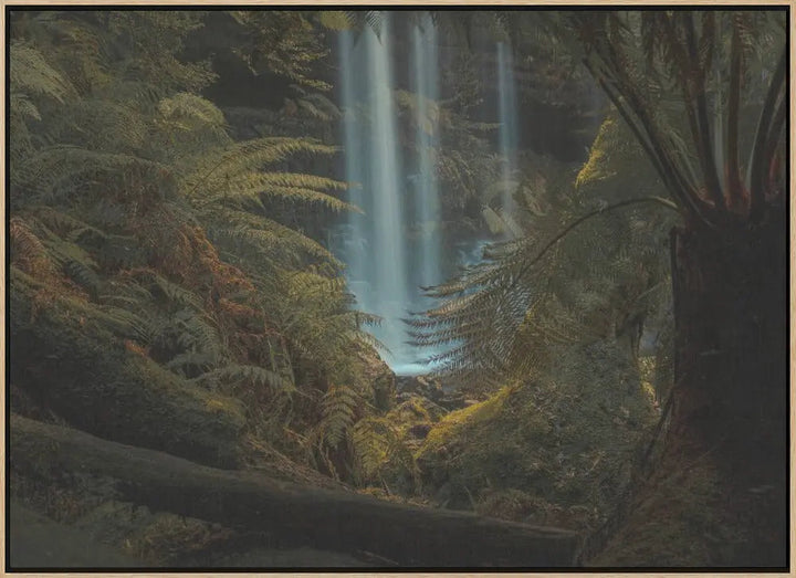 Russel falls, Tasmania - Stretched Canvas, Poster or Fine Art Print I Heart Wall Art