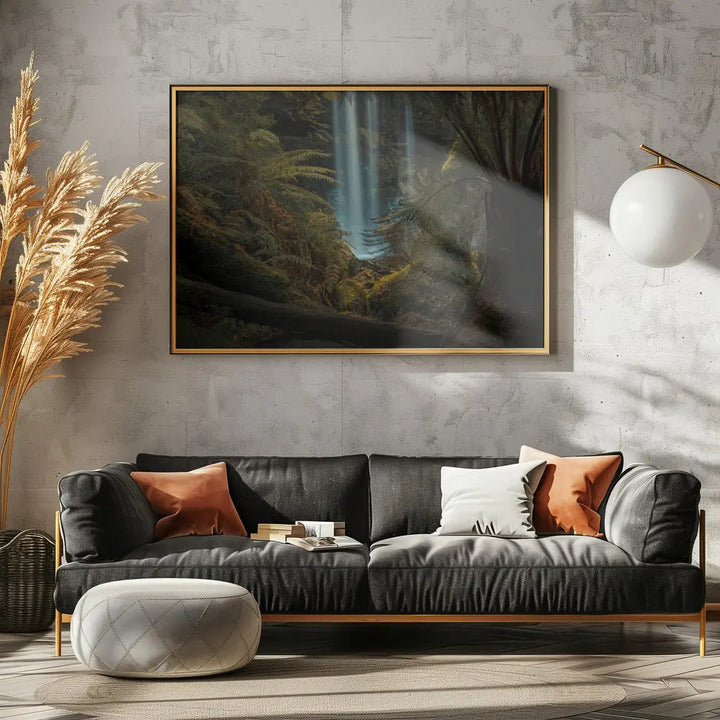 Russel falls, Tasmania - Stretched Canvas, Poster or Fine Art Print I Heart Wall Art