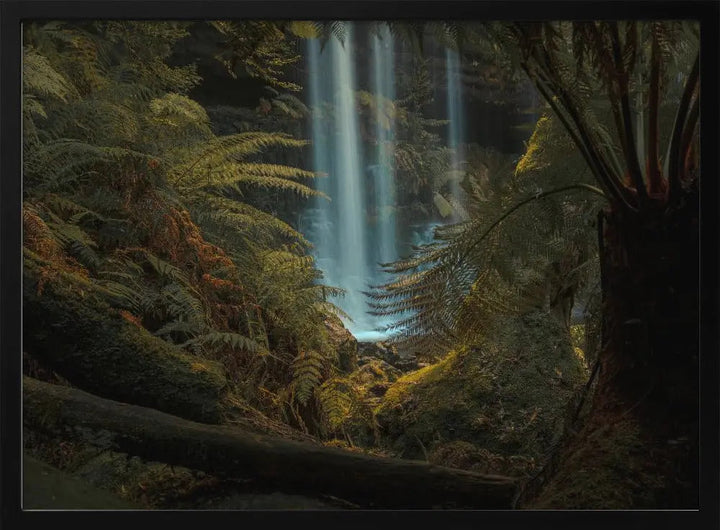 Russel falls, Tasmania - Stretched Canvas, Poster or Fine Art Print I Heart Wall Art