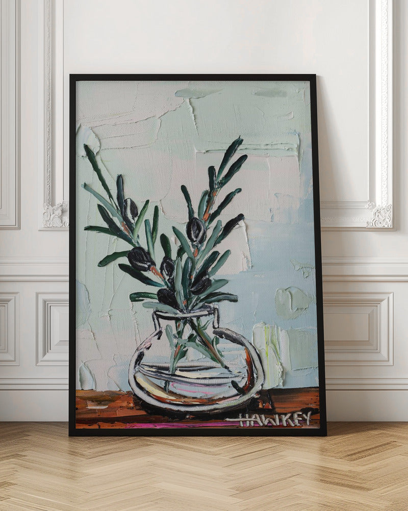Rustic Olives Master - Stretched Canvas, Poster or Fine Art Print I Heart Wall Art
